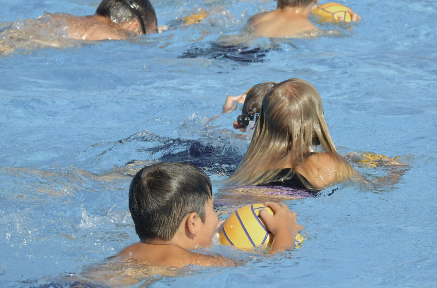 Vízilabda toborzó Kapuváron - videó