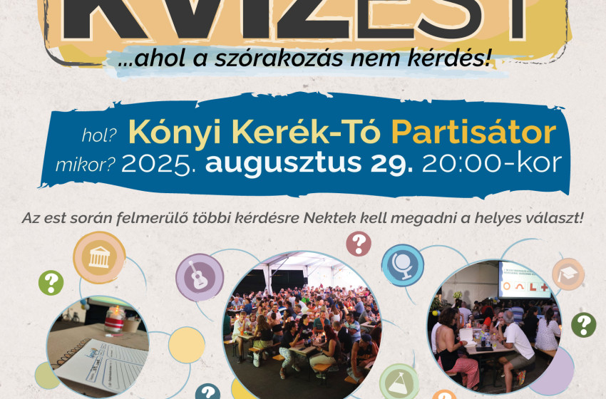 2. Nyárzáró Megakvízest Kónyban