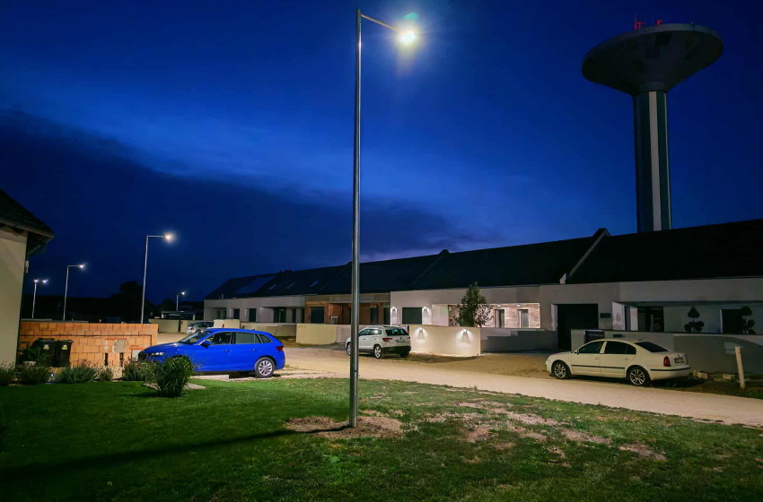 Megújult a közvilágítás a kapuvári Víztorony utcában