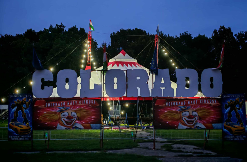 A Colorado Cirkusz Kapuváron vendégszerepelt