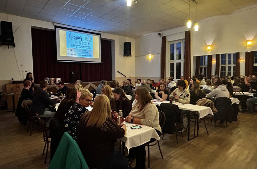 Újabb sikeres Kvízest a szili Kultúrházban