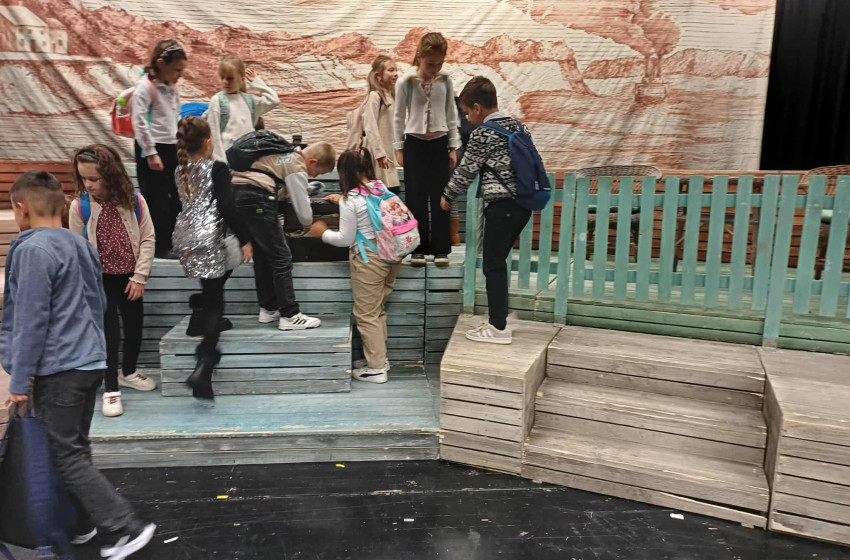 A 3.a osztály színházi kalandja Győrben