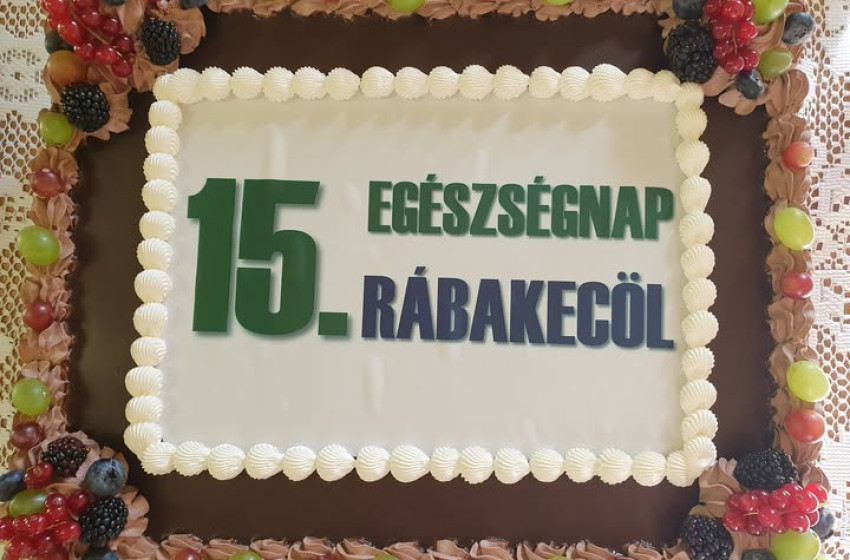 Egészségnap Rábakecölben – a tudatos élet szolgálatában