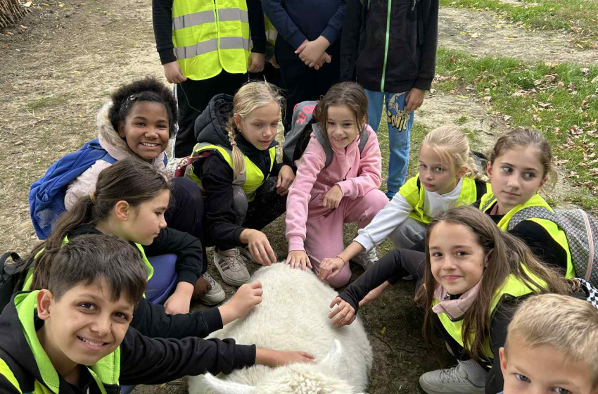 Kerékpártúrán járt a Csornai Széchenyi Általános Iskola 4.a osztálya