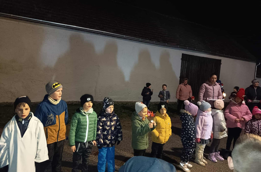 Lámpás felvonulás Osliban