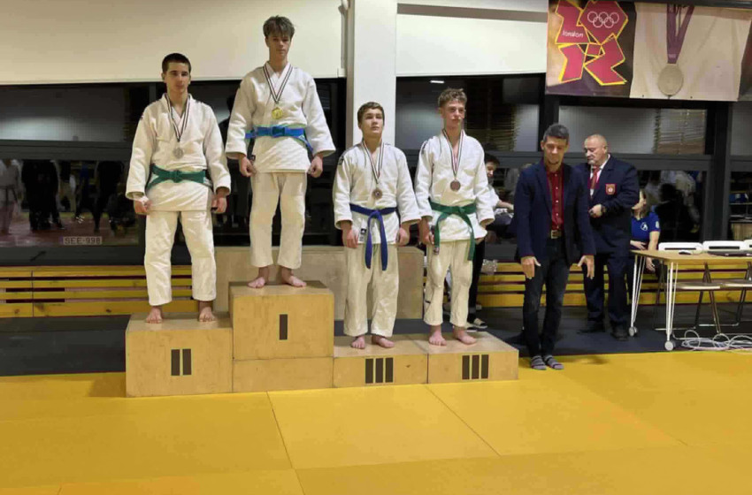 Kovács Bendegúz országos bajnoki címet szerzett judo sportágban