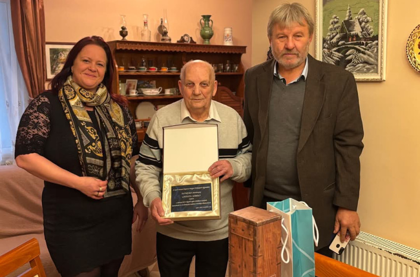 Életmű-díjat kapott Lipovits Károly