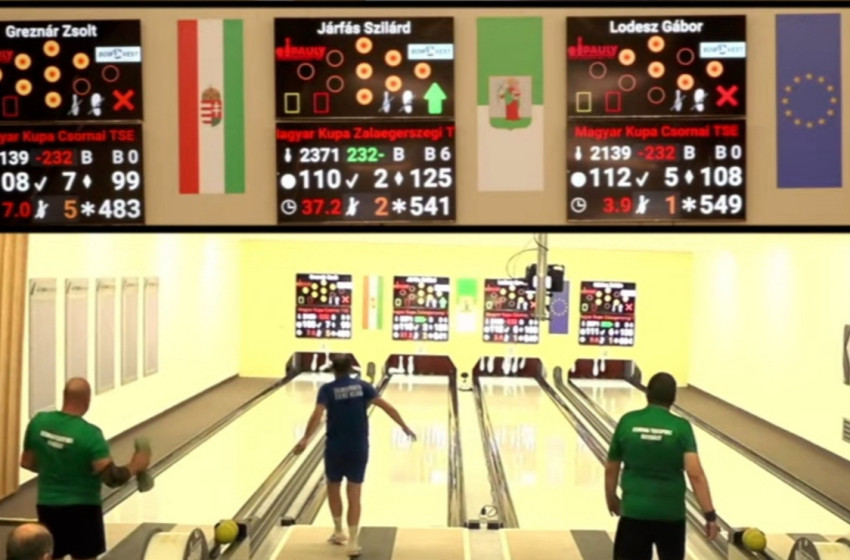 Videó: Nézd vissza a Csornai TSE - Zalaegerszegi TK tekemékrőzést