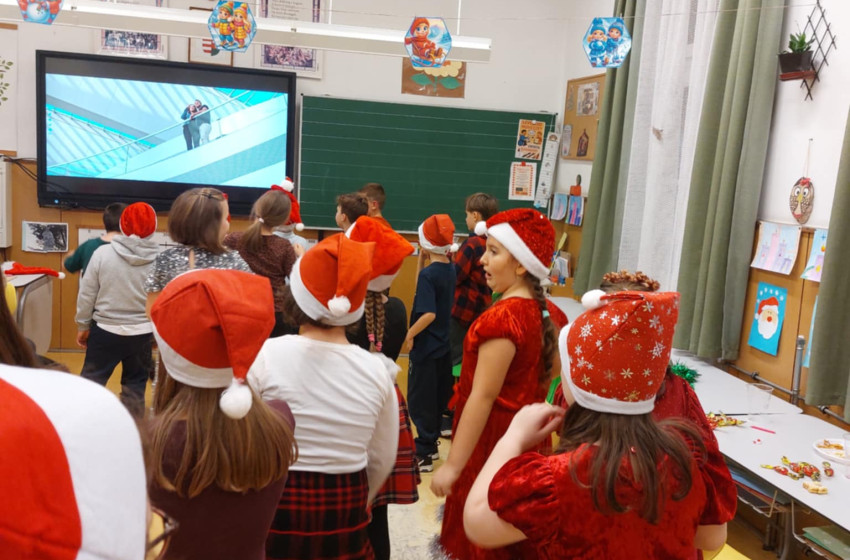 Vidám és emlékezetes Mikulás-délután a 3.a osztályban