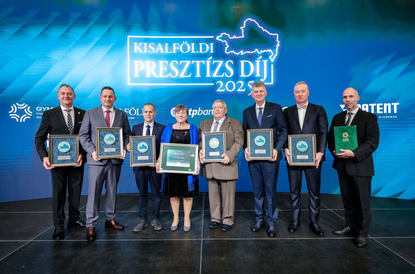 Rábatamási vállalkozás nyerte el a Presztízs-díjat