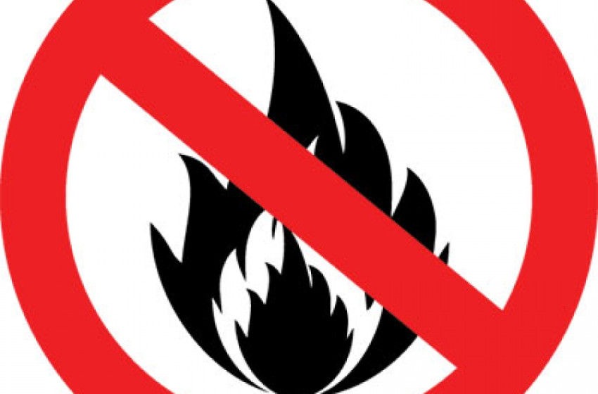 Tűzgyújtási tilalom Rábakecölben