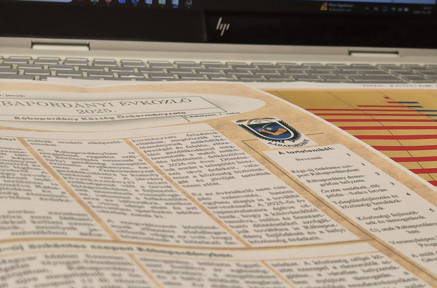 Elkészült Rábapordány 2025-ös Évértékelő kiadványa és a település korfája!