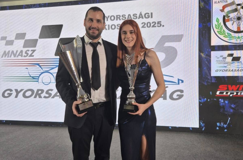 Sikeres évzárás Németh Eszter számára az MNASZ díjkiosztóján