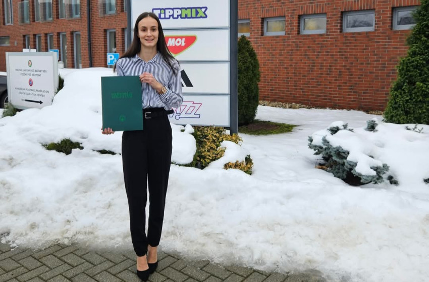 Újabb szakmai siker a Szany SE-nél