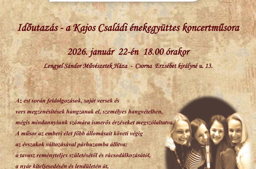 Időutazás a magyar kultúra jegyében