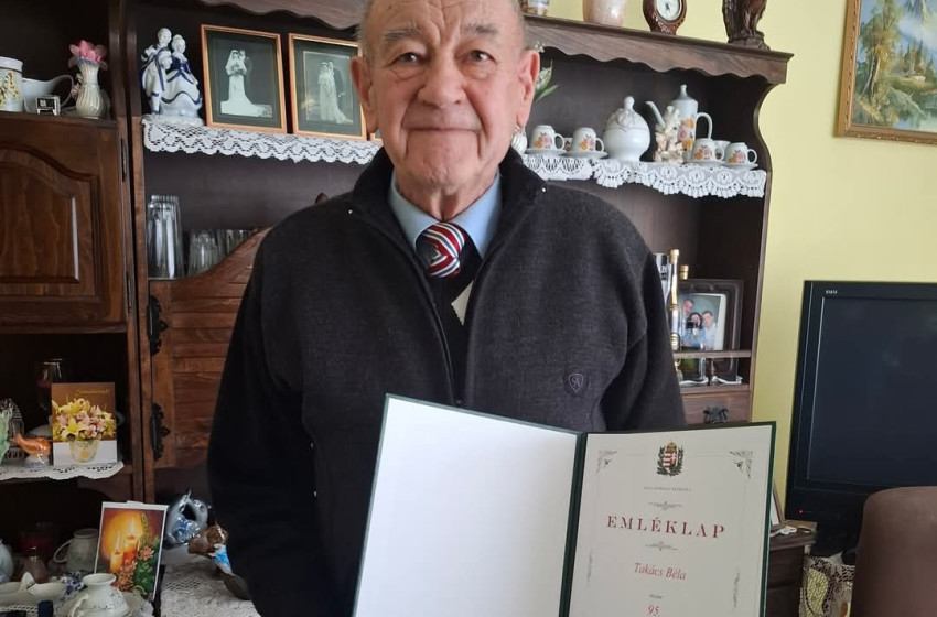 95. születésnapját ünnepelte Rábapatona legidősebb lakója