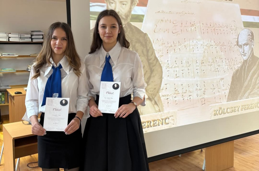 Első hely a Himnusz-mondó versenyen