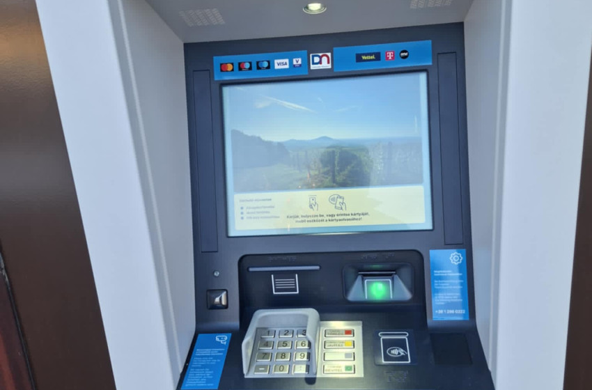 Új ATM készülék áll a győrszemerei lakosság rendelkezésére