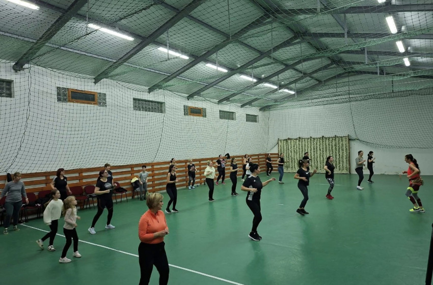 Zumba indul Osliban – Lelkes csapat, kiváló hangulat az első edzésen