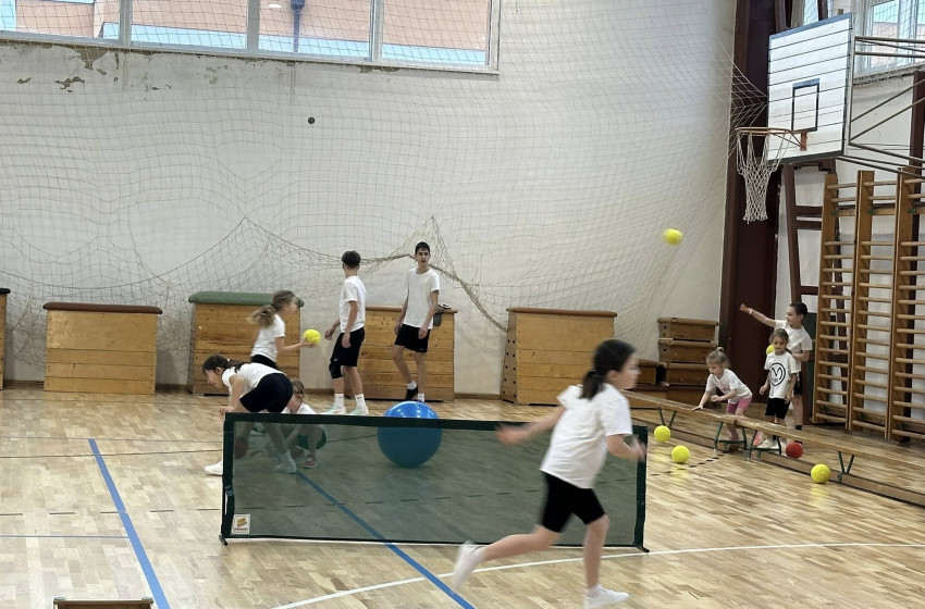 Diáksportfesztivál az I. korcsoportosoknak a Beledi Általános Iskolában