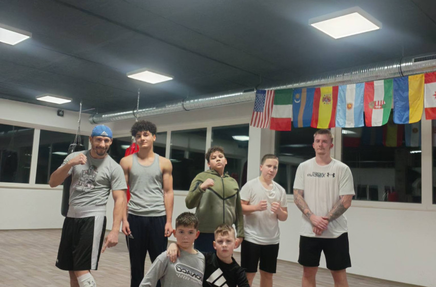 Kiváló edzés a Titán Box és Fitness csornai csapatánál