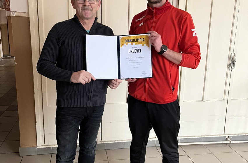 Az ország 9. legeredményesebb iskolája lett a Király Iván Általános Iskola a Diákolimpián