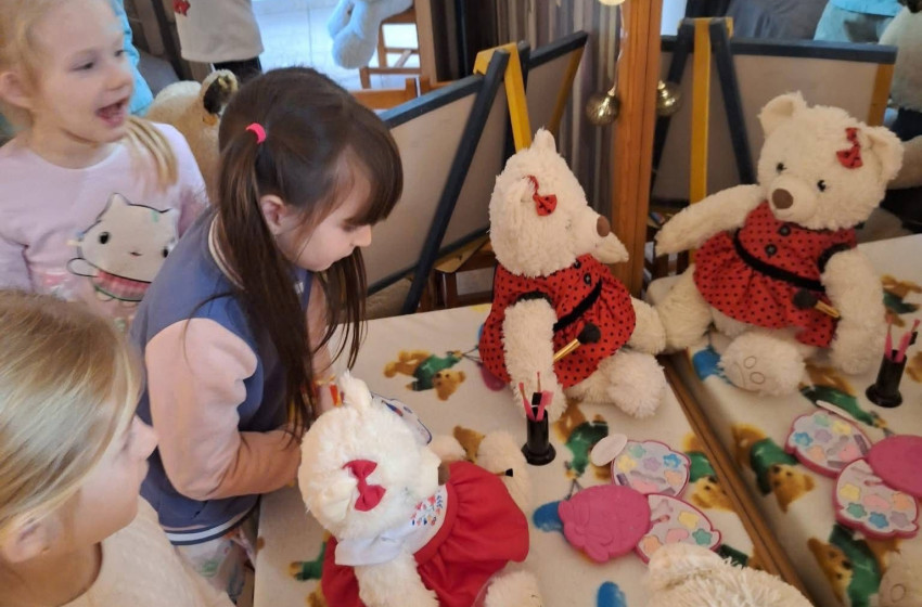 Maci kiállítás az Egyházaskeszői telephely óvodájában 