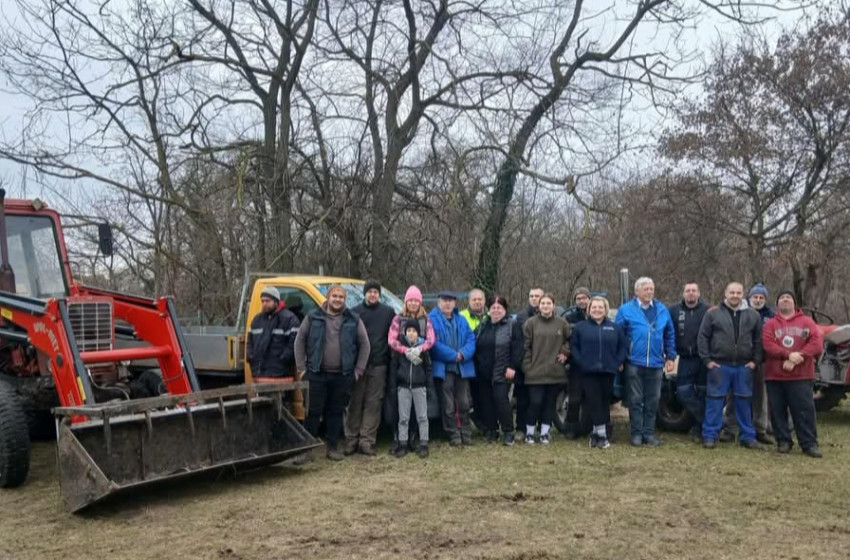 Önzetlen összefogás a tűzifatámogatásért Győrsövényházon