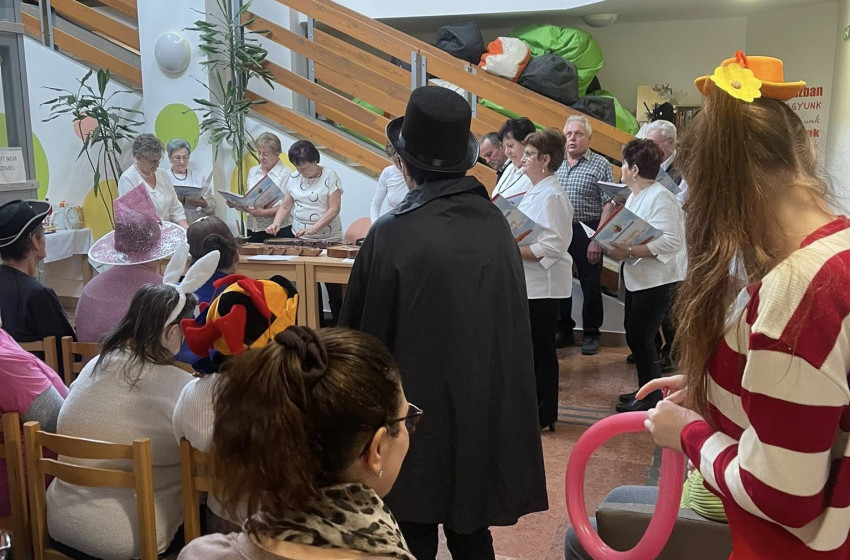 Farsang a Nyitott Kapu-Vár-ban