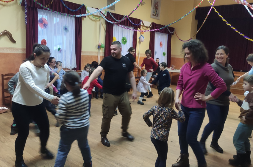 Bezi község lakói ismét búcsút intettek a télnek.