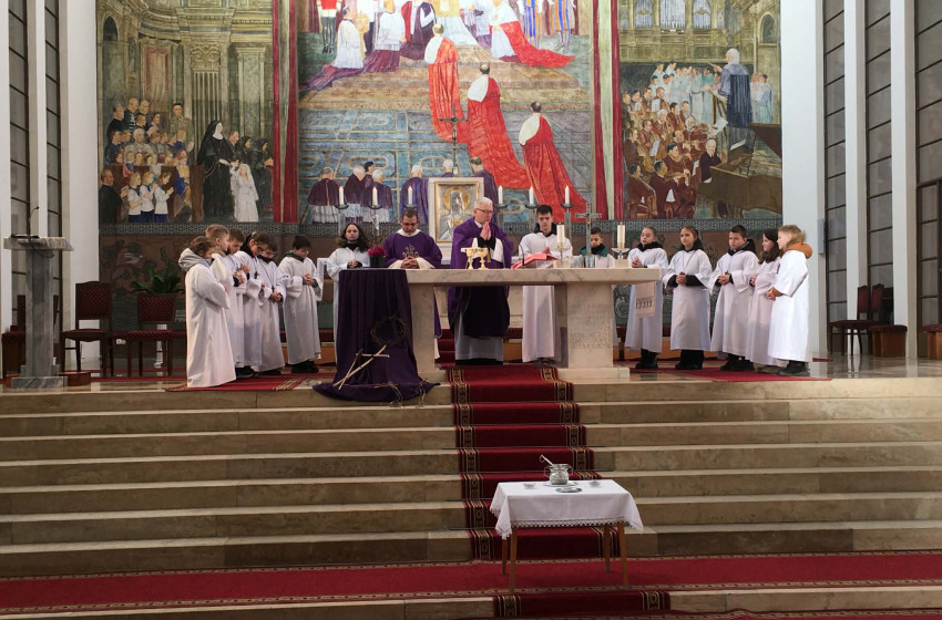 Nagyböjti készület Hamvazószerdán