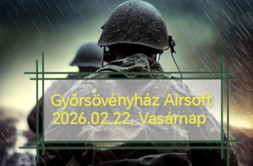 Airsoftjátékra várják az érdeklődőket Győrsövényházán