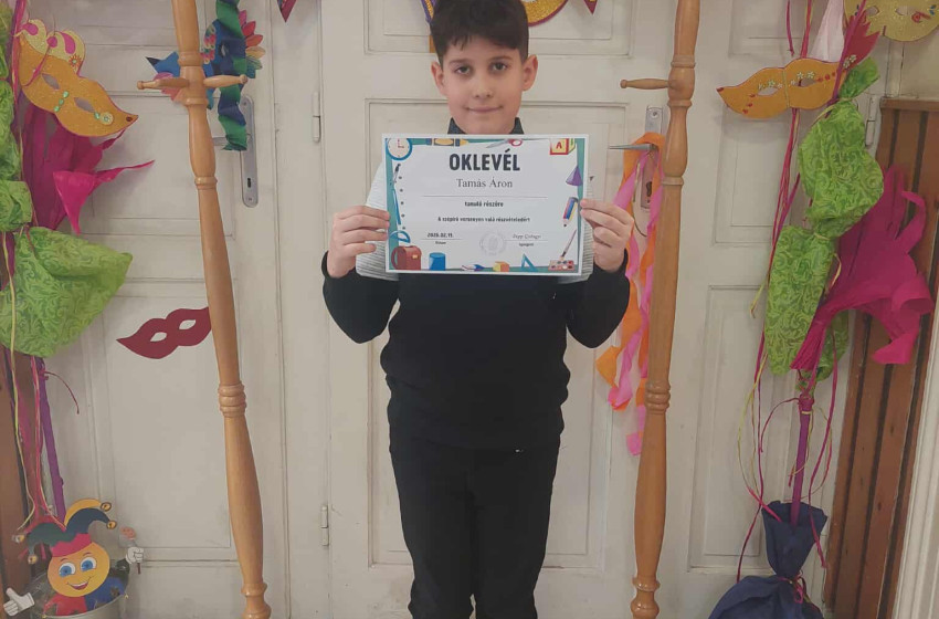 Szép eredmény a Gyöngybetűk Szépíróversenyen