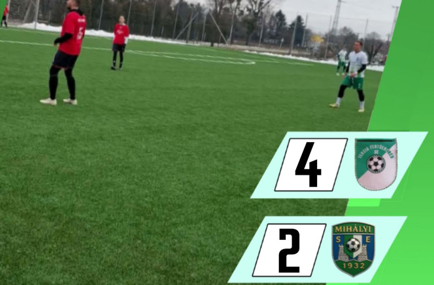 Hatgólos edzőmeccset játszott a Mihályi a Fertőendréddel