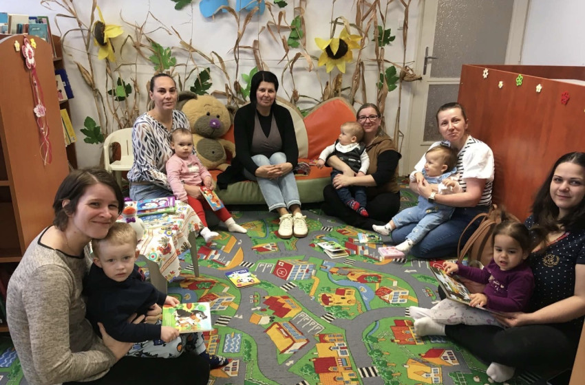 Tavaszi hangulatban indult a Mesekuckó foglalkozás Kapuváron