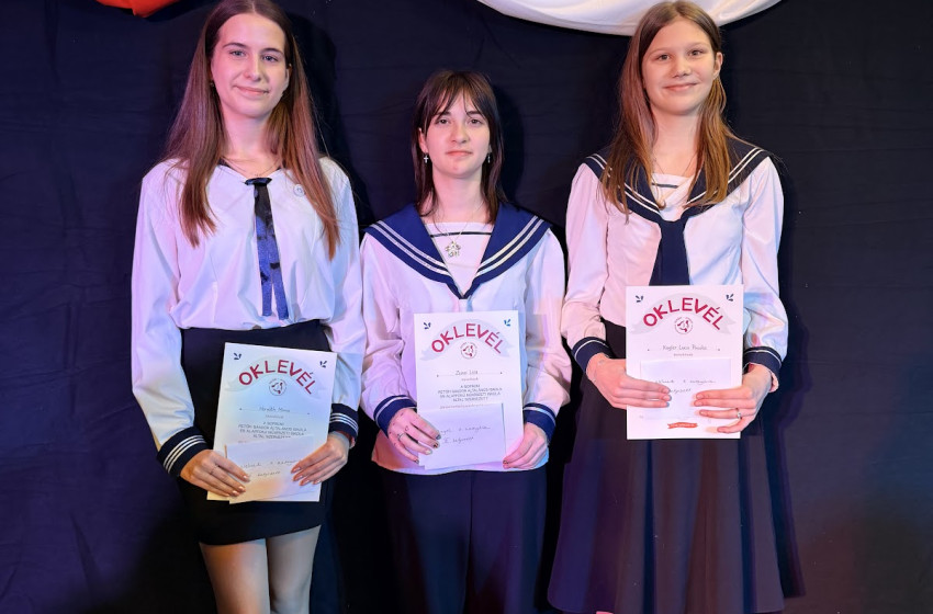 Szép eredmények a Petőfi Napok idegennyelvi versenyén