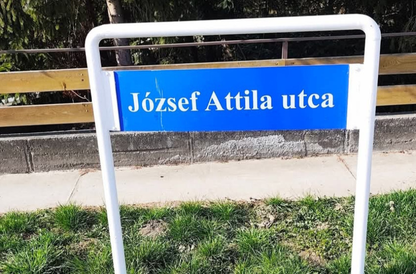 Megújult utcanévtáblák Ikrényben