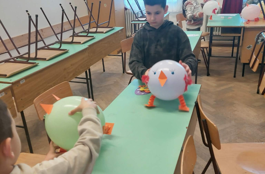 Húsvéti készülődés a Rábacsécsényi Általános Iskolában