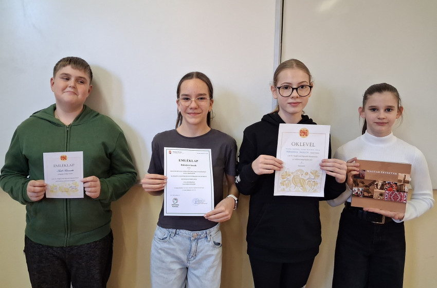 Szép siker a néprajzi csapatversenyen