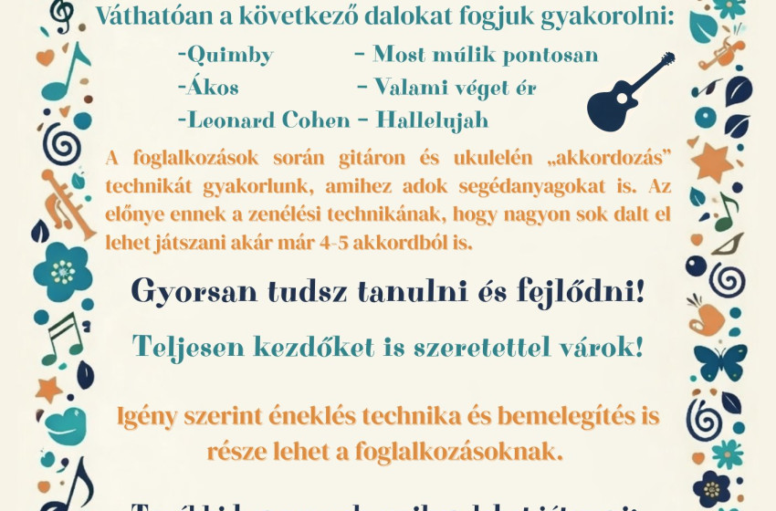 Örömzene várja a zeneszeretőket Rábapatonán