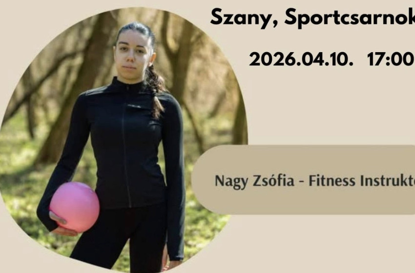 Rendszeres erősítő edzések indulnak Szanyban felnőtteknek