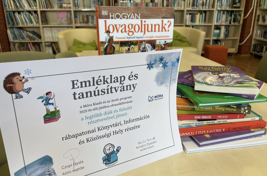 Olvasóközösségi siker Rábapatonán 