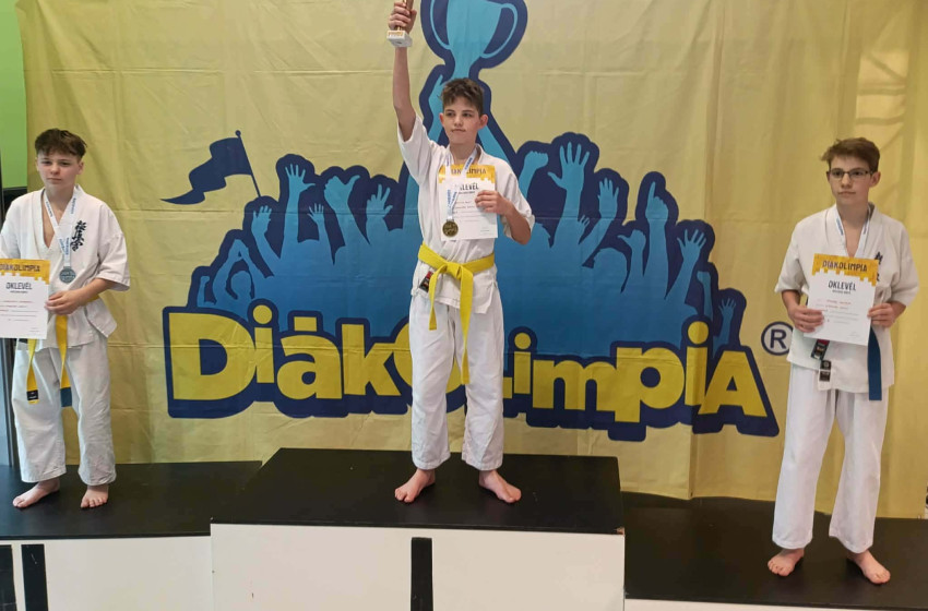 Bárkovics Áron kétszeres diákolimpiai bajnok lett