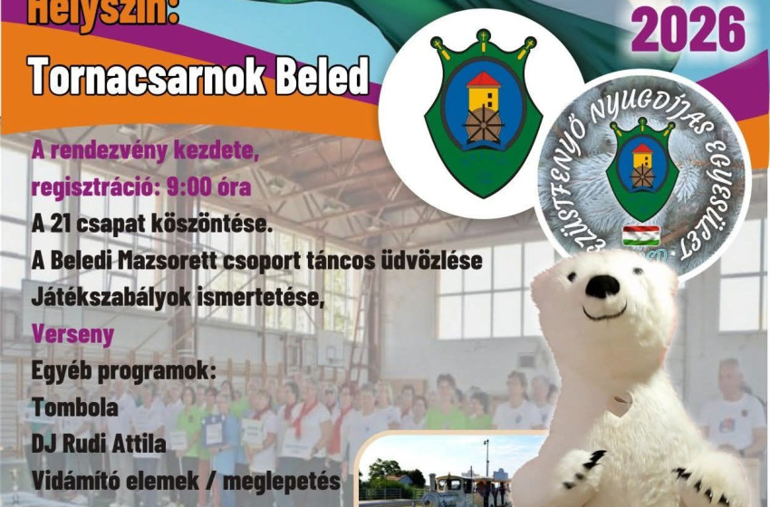 Nyugdíjas olimpia Beleden – sport és közösség egy napon