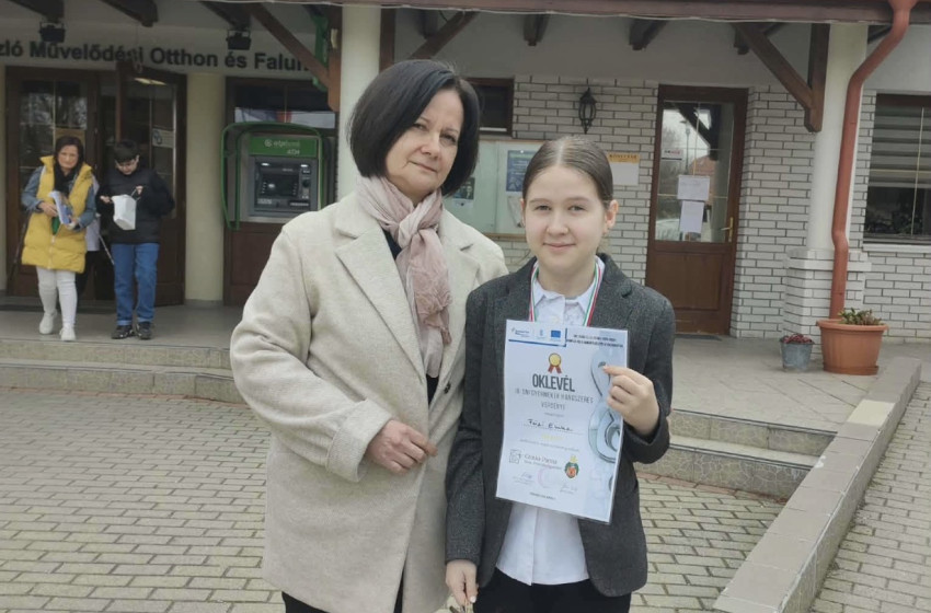 Arany minősítést szerzett a növendék a nemzetközi zenei versenyen