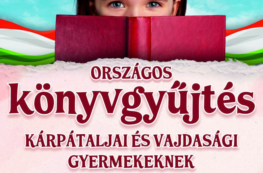 Könyvgyűjtést szerveznek határon túli magyar gyermekek javára