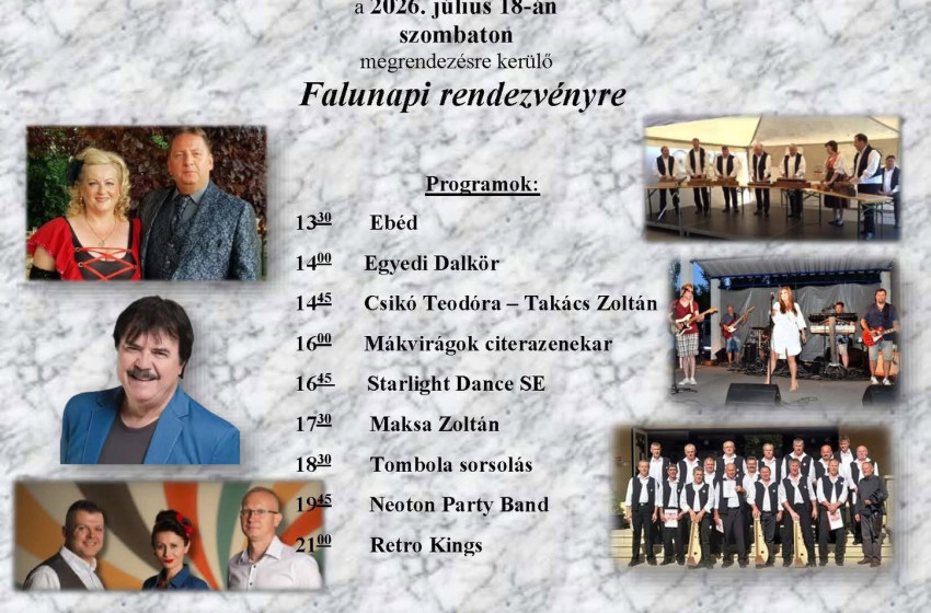 Falunapot rendeztek Rábaszentmiklóson