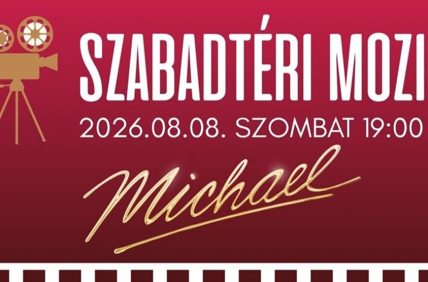 Szabadtéri mozizás Michael Jackson legendájával Kapuváron