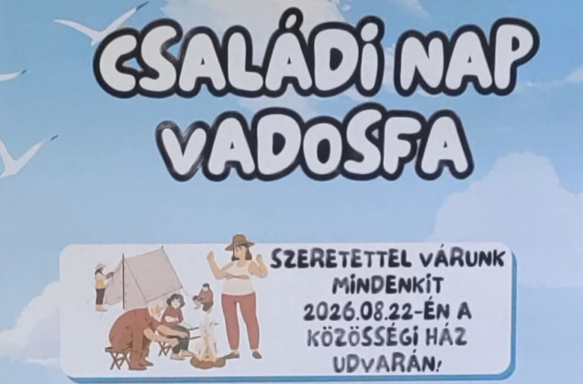 Családi napot rendeznek Vadosfán