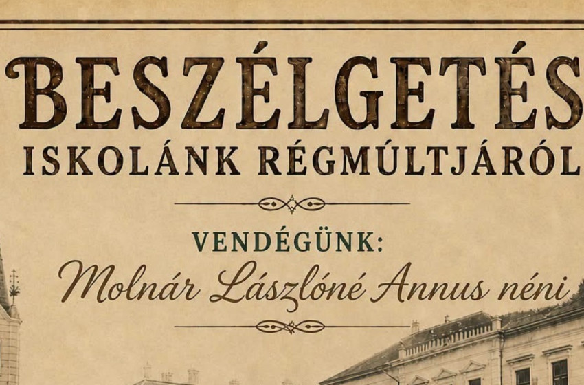 Iskolatörténeti beszélgetésre várják a csornaiakat a II. Rákóczi Ferenc iskolában